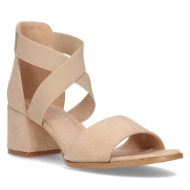 Filippo DS2093 / 21 Beiget sandaalit