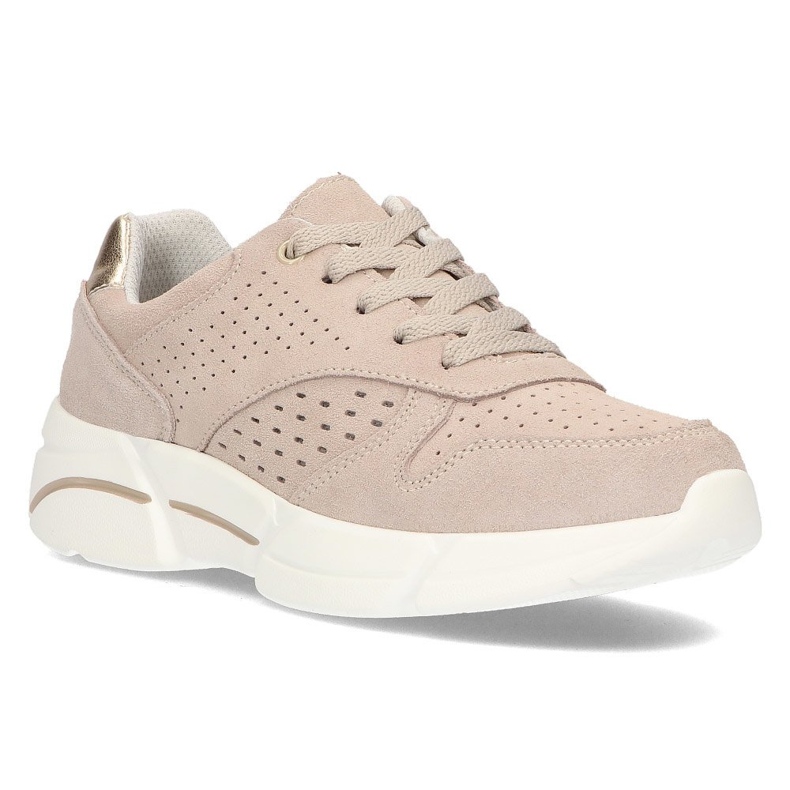Nahkalenkkarit Filippo DP2156 / 21 Beige