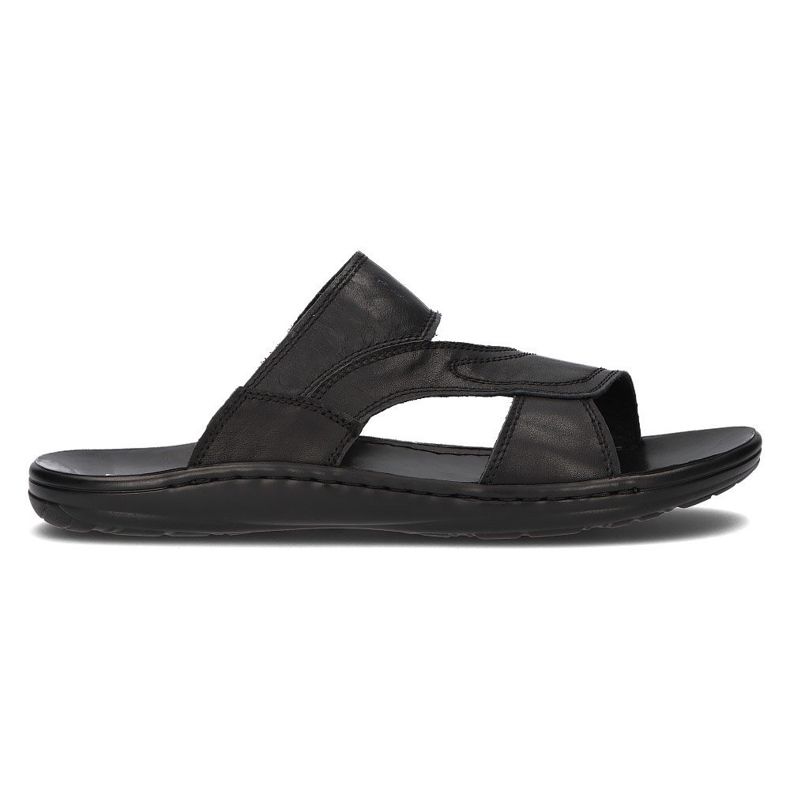 Miesten nahkaiset tossut Filippo MK2304 / 21 Bk musta