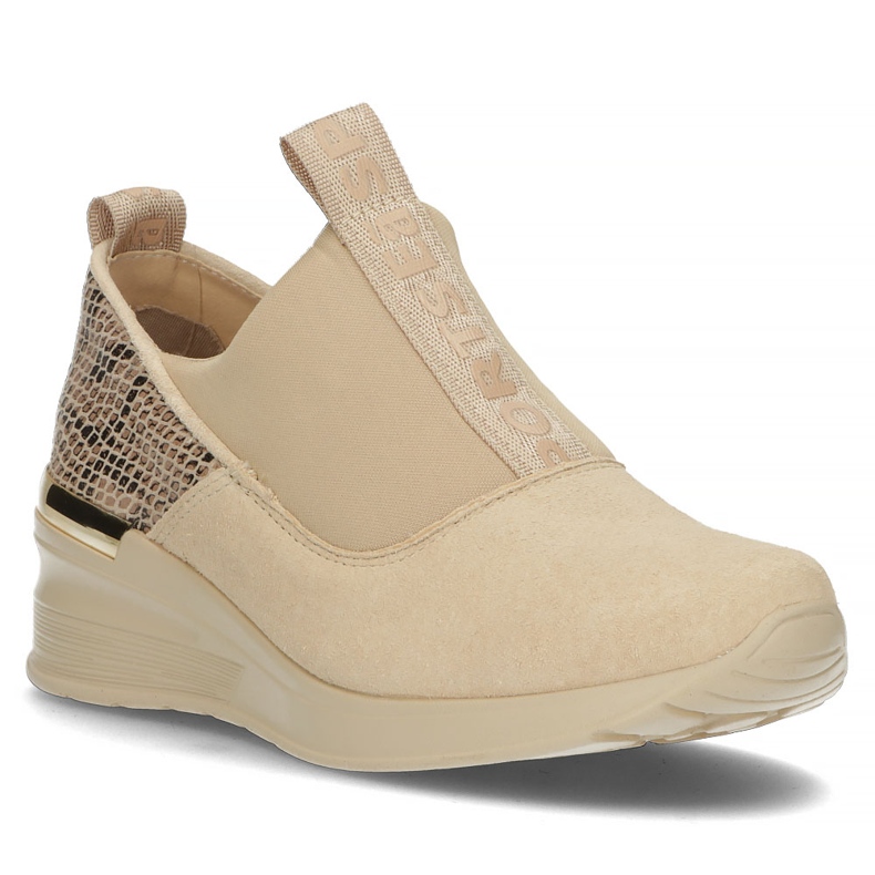 Nahkalenkkarit Filippo DP1689 / 22 Beige