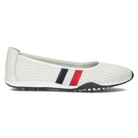 Nahkakengät Filippo DP2063 / 22 Wh valkoinen