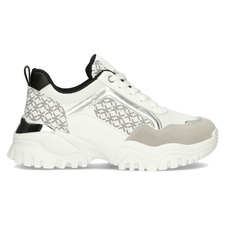 Tennarit Filippo BB116 valkoiset ja mustat valkoinen