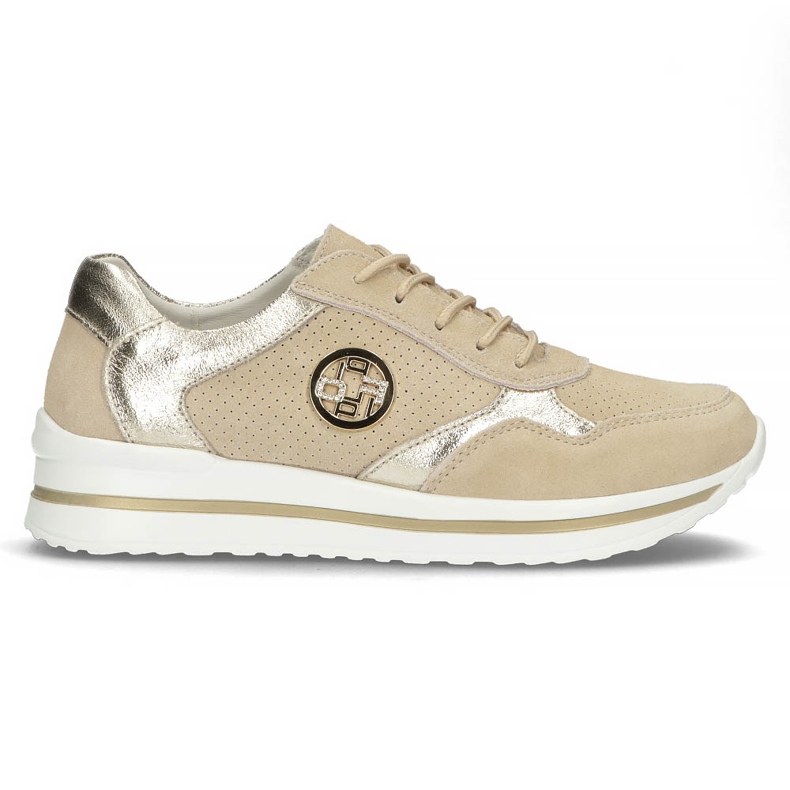 Nahkaiset lenkkarit Filippo DP3544 / 22 Beige