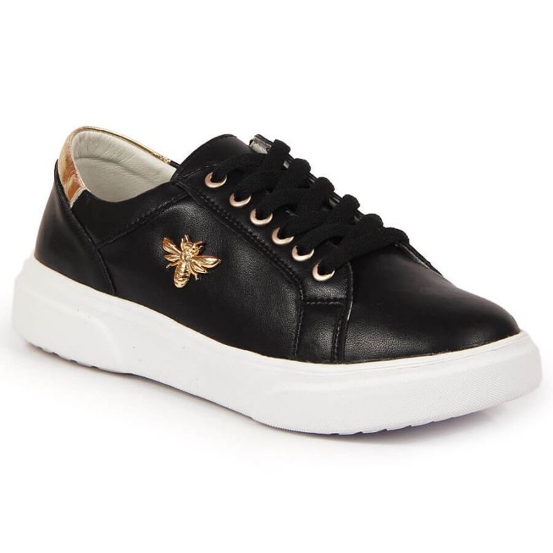 Nahkakengät alustalla Vinceza W JAN119A mustat