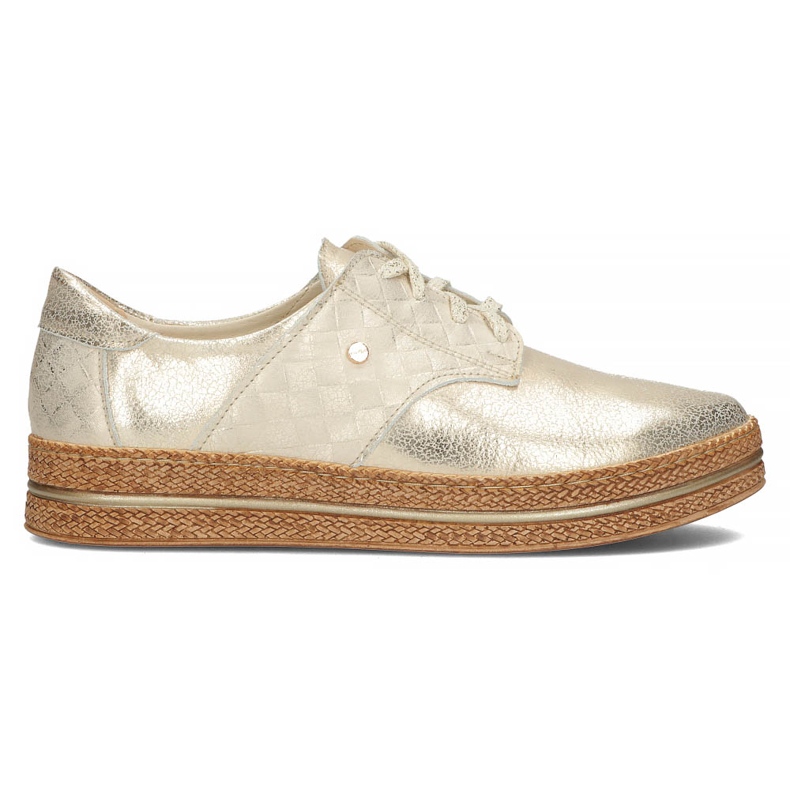 Nahkakengät Filippo 10123 kultaa kultainen