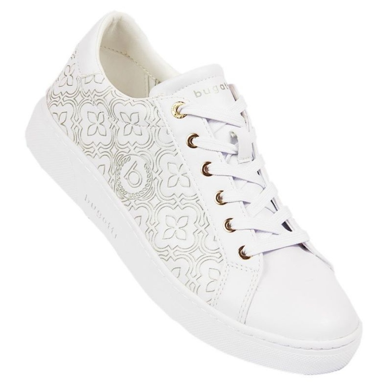 Tennarit Bugatti W INT1725 valkoiset valkoinen