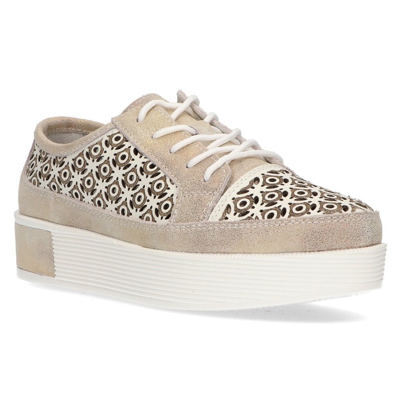 Nahkakengät FILIPPO DP2026 / 22 Go golden kultainen