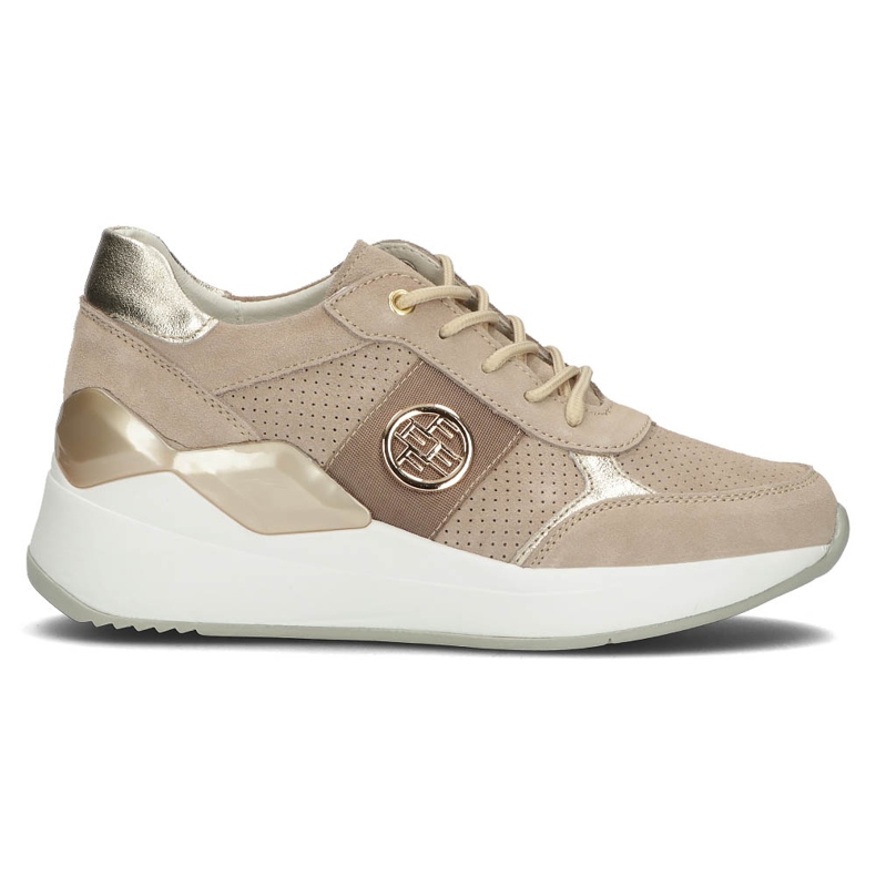 Nahkaiset lenkkarit Filippo DP3553 / 22 Beige