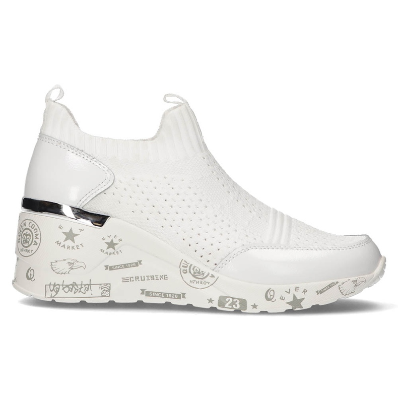 Nahkakengät Filippo DP3551 / 22 Wh valkoinen