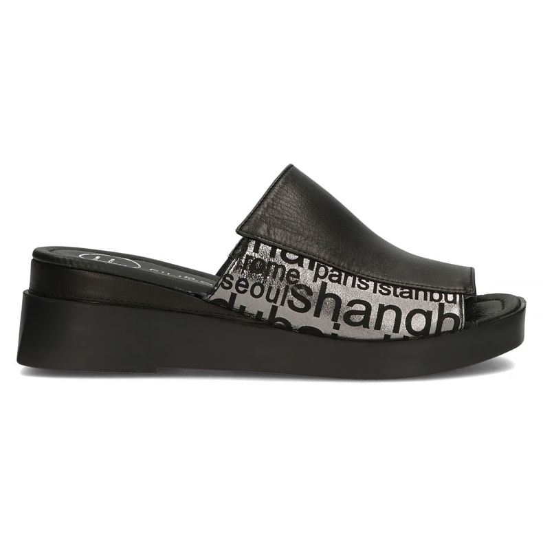 Nahkaiset tossut Filippo DK3921 / 22 Bk mustat