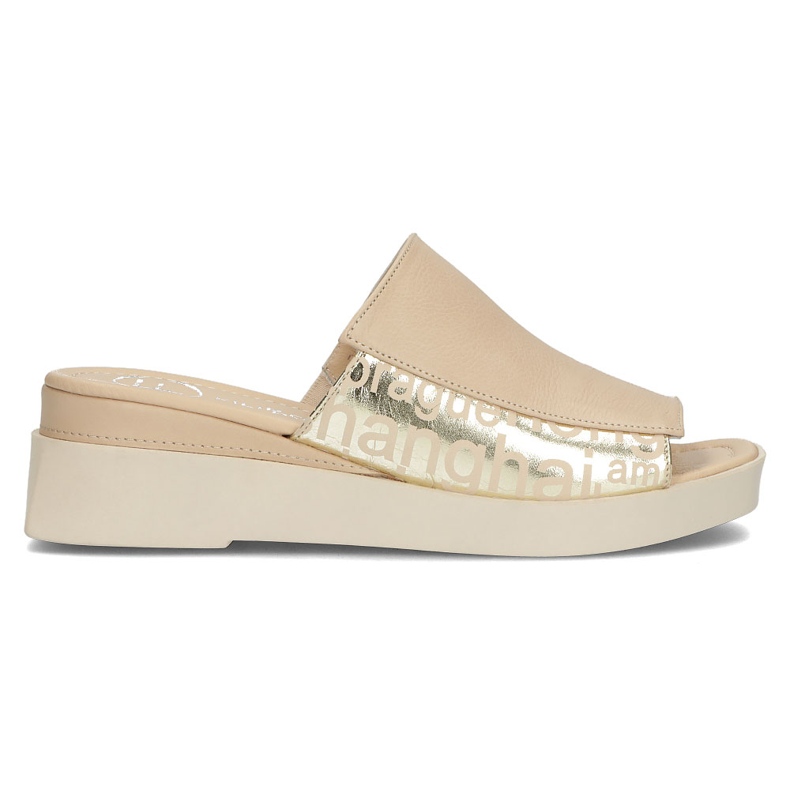 Nahkaiset tossut Filippo DK3921 / 22 Beige