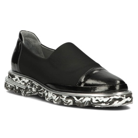 Nahkakengät Filippo DP3920 / 2022 Bk musta