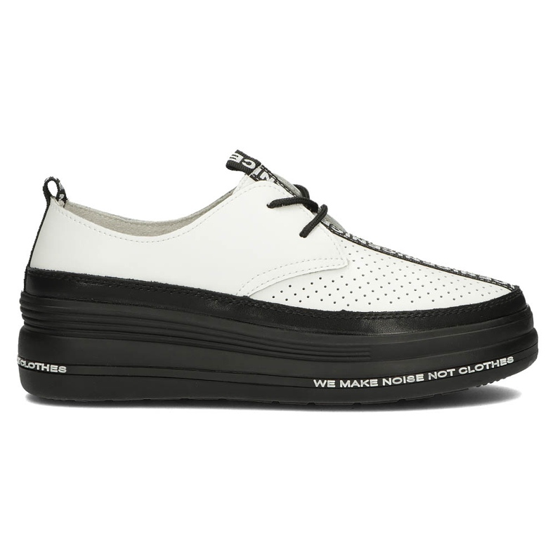 Nahkakengät Filippo DP3624 / 22 Wh valkoinen