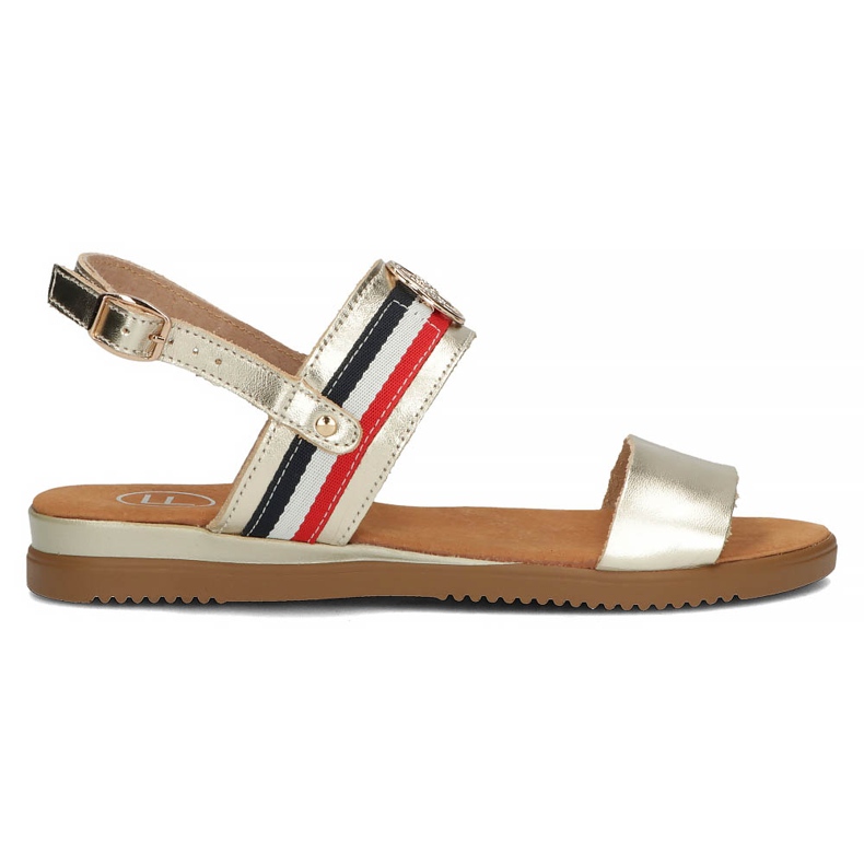 Nahkasandaalit Filippo DS3603 / 22 Go golden kultainen