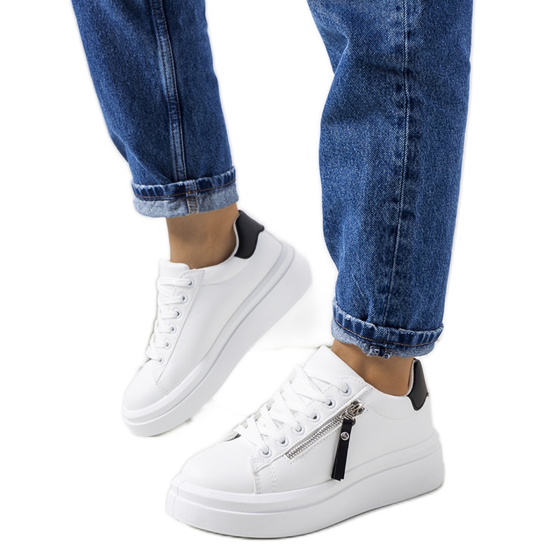 Tamis naisten mustavalkoiset tennarit valkoinen