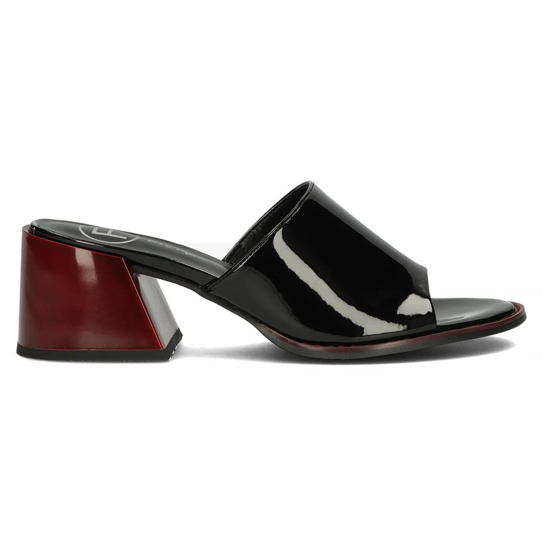 Nahkaiset Filippo DK3722 / 22 Bk mustat tossut