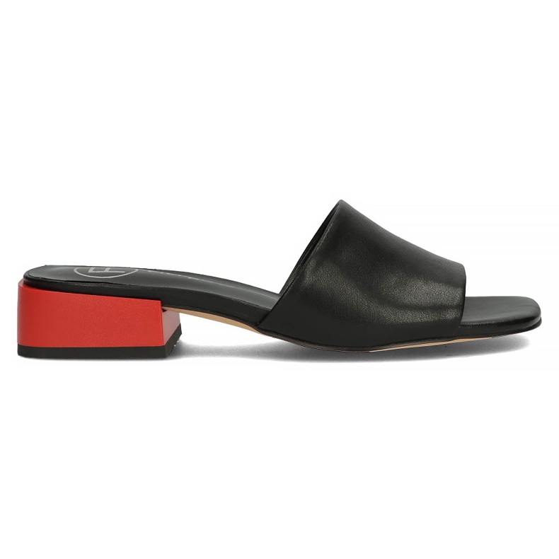 Nahkaiset tossut Filippo DK3721 / 22 Bk mustat