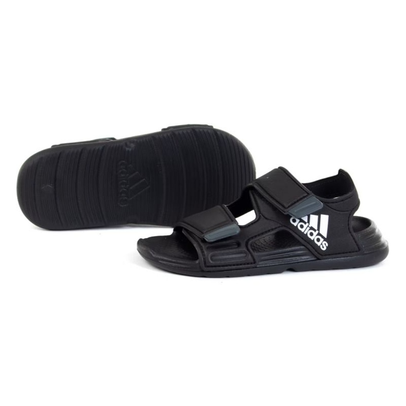Adidas Altaswim C Jr GV7802 sandaalit musta