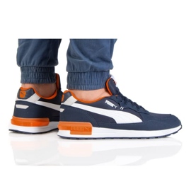 Puma Graviton M 380738 10 valkoinen tummansininen