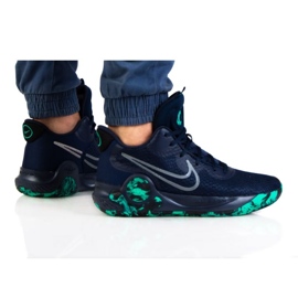 Nike Kd Trey 5 Ix M CW3400-400 kengät tummansininen bluesia ja laivastonsinisiä