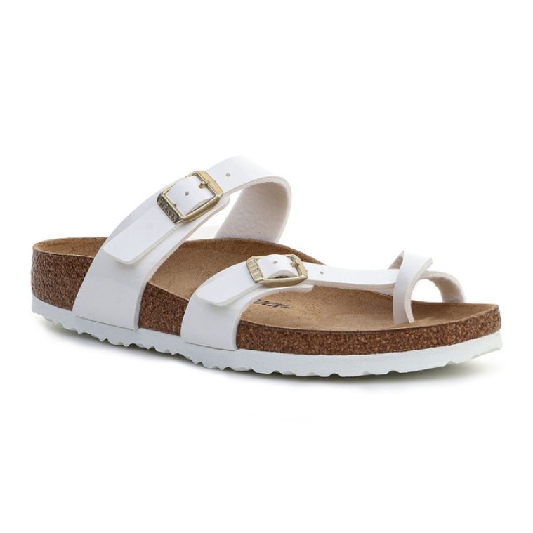 Birkenstock Mayarin patenttivalkoinen W 1005281