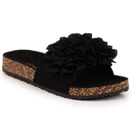 Mustat tossut kukilla eVentossa