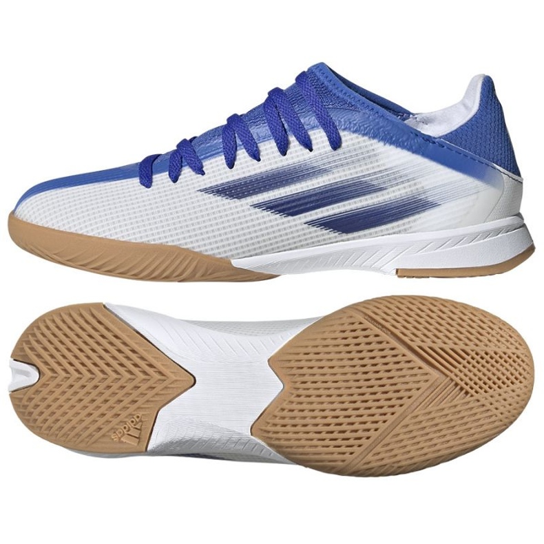 Adidas X Speedflow.3 GW7492 jalkapallokengissä valkoinen valkoinen