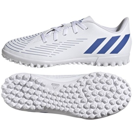 Adidas Predator Edge.4 Tf Jr GX2643 jalkapallokengät valkoinen valkoinen