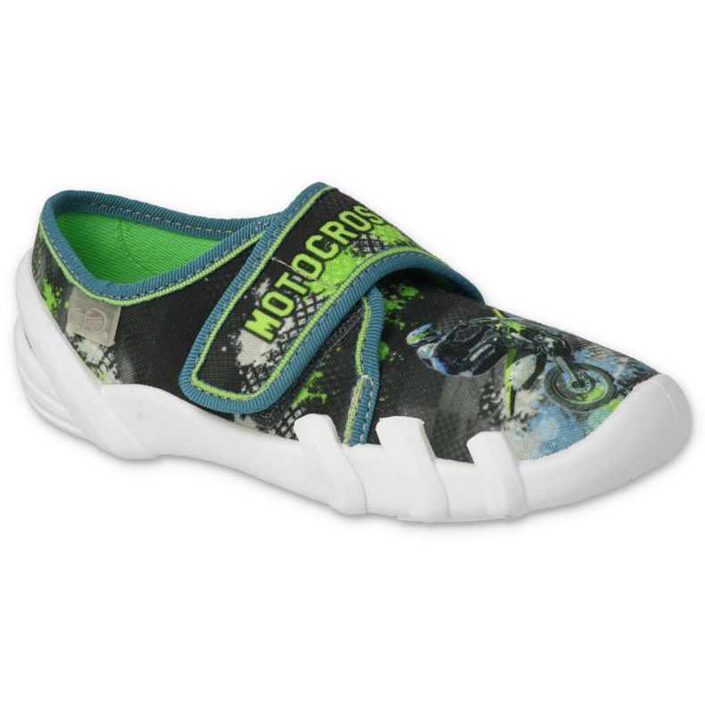 Befado lasten kengät 273x349 musta harmaa vihreä