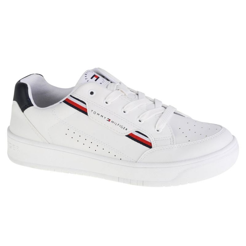 Kengät Tommy Hilfiger Low Cut Lace-Up Sneaker W T3B4-32221-1355X336 valkoinen