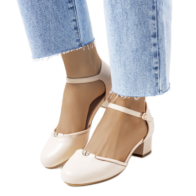 Beiget pumput matalassa Lynden-pylväässä