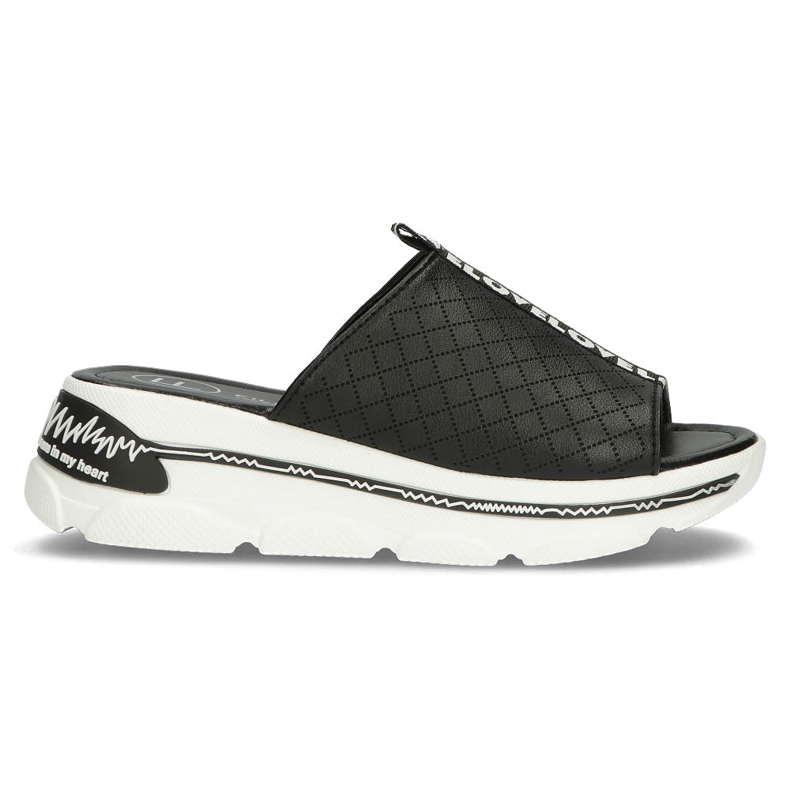 Nahkaiset tossut Filippo DK3679 / 22 Bk musta