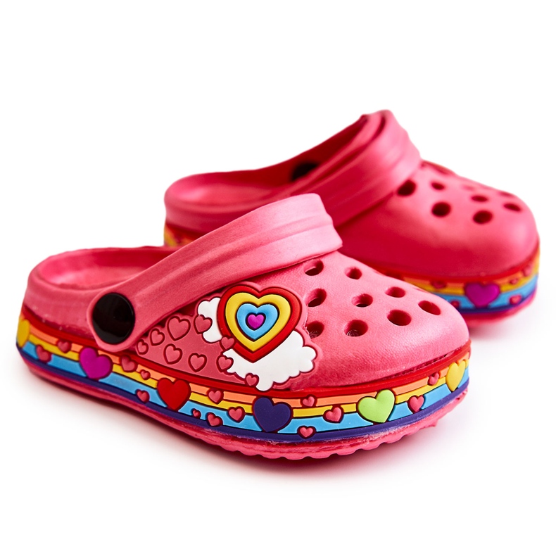 Lasten tossut Foam Crocs Red Charie punainen