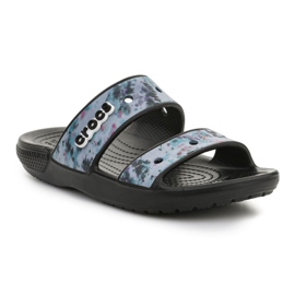 Crocs Classic Tie Dye Graphic Sandaali W 207283-988 sininen