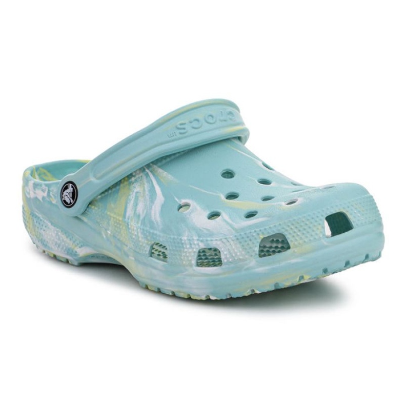Crocs Classic marmoroitu puukenkä W 206867-4SU sininen