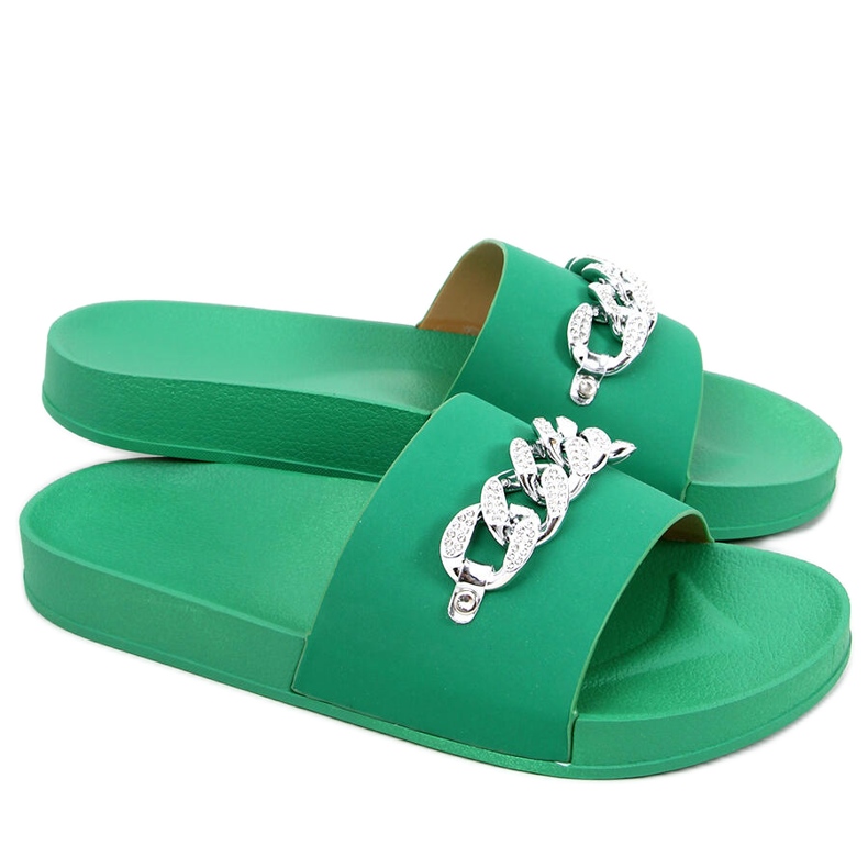 Tilia Green tossut ketjulla vihreä