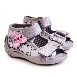 BEFADO S.A. Sandaalit Tossut Befado Velcro Cats 242P102 Harmaa