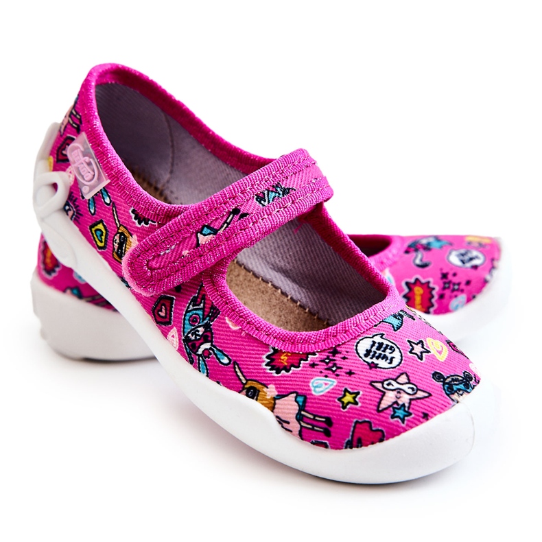 BEFADO S.A. Lasten ballerinatossut Befado Supergirl 114X483 Pinkki vaaleanpunainen