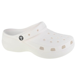 Crocs Classic Platform Clog 206750-100 varvastossut valkoinen
