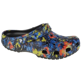 Crocs Classic Tie-Dye Graphic Clog W 205453-4SW monivärinen
