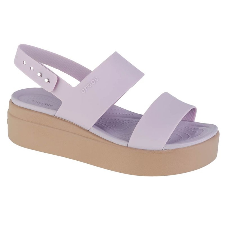 Crocs Brooklyn Low Wedge Sandaalit 206453-5PV violetti