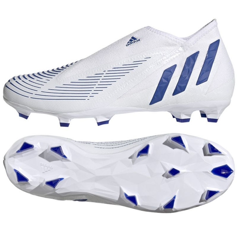 Adidas Predator Edge.3 Ll Fg M GW2277 jalkapallokengät valkoinen valkoinen