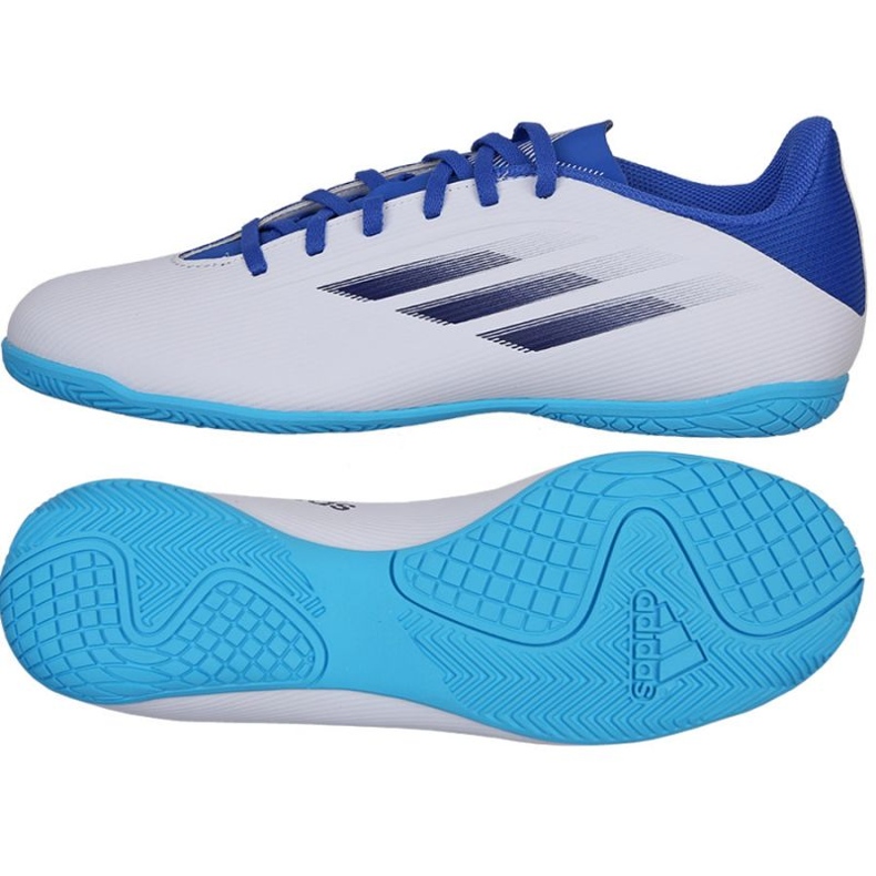 Adidas X Speedflow.4 M GW7525 -jalkapallokengät monivärinen valkoinen