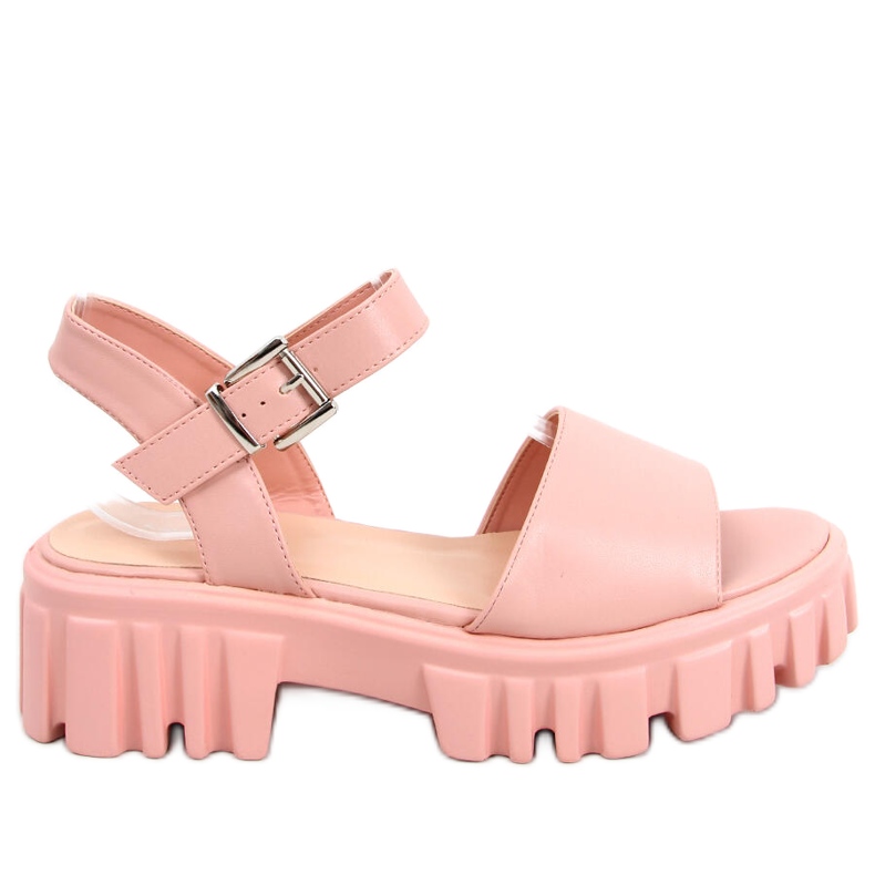 Dianne Pink korkeapohjaiset sandaalit vaaleanpunainen