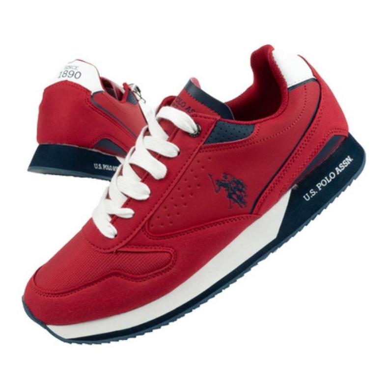 US Polo ASSN -lenkkarit. M NOBIL003A-RED001 punainen