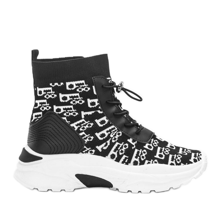 Erma naisten mustat tennarit valkoinen