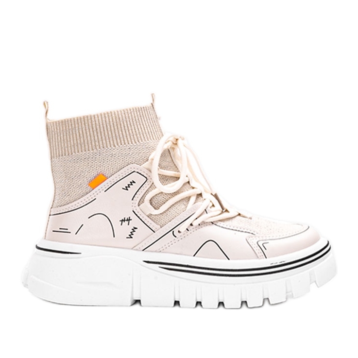 Beiget nilkkakorkeat Toler-lenkkarit