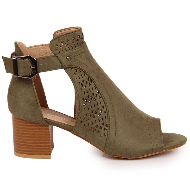 Harjakattoiset sandaalit T.Sokolski W SCA159B khaki