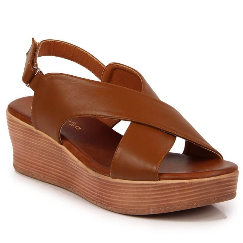 Ruskeat Wedge Sandaalit Filippo W PAW349B