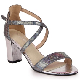 Sandaalit pylväässä Filippo W PAW355A hopea